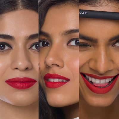 Sugar Cosmetics Matte Attack Transferproof Lipstick - 02 Red Zeppelin - Image 4