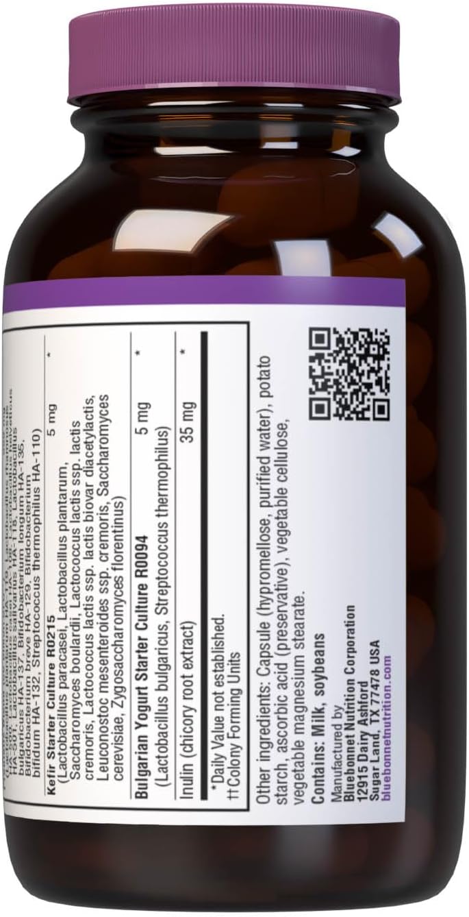 BlueBonnet Probiotic & Prebiotic 50 Billion Vcaps, 30 Count - Gut Health Supplement - Image 3