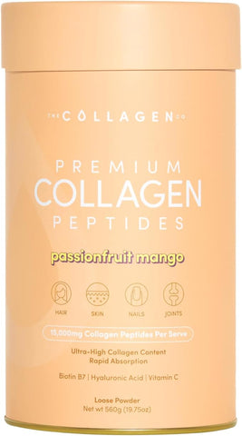 The Collagen Co Premium Collagen Peptides Passionfruit Mango 560G