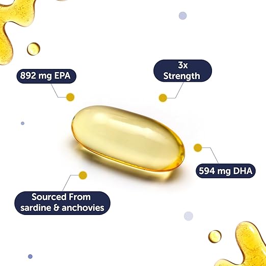 Neuherbs Deep-Sea Fish Oil Softgels with Lemon Flavour - 200 Count - Image 2