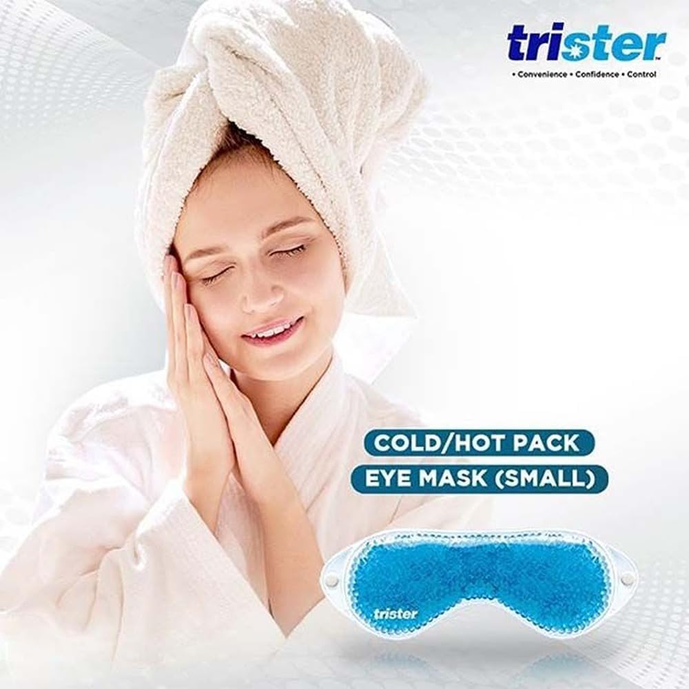 Trister Cold/Hot Pack Eye Mask - Bead-Filled, 17x17 cm, TS-598HCB-EY-S - Image 3
