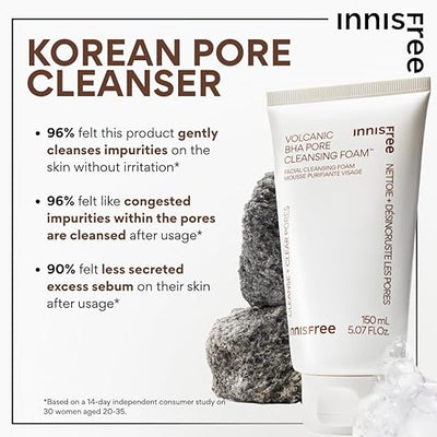Innisfree BHA Pore Cleansing Foam 150G - Image 5