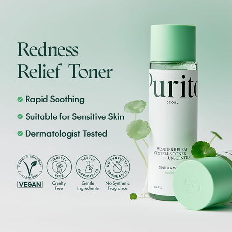PURITO Wonder Releaf Centella Toner Unscented [200ml]