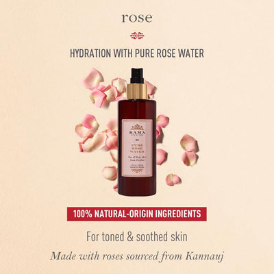 Kama Ayurveda Pure Rose Water - Herbal & Ayurvedic, 50 ml - Image 2