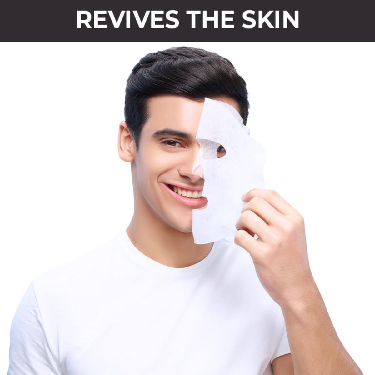 Nykaa Skin Secrets Black Mud & Aloe Vera Sheet Mask - Image 6