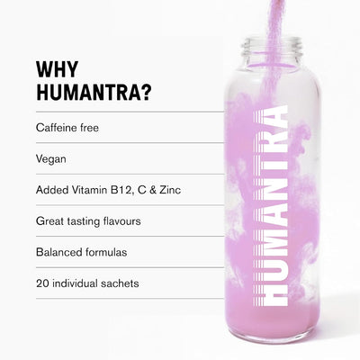 Humantra Electrolyte Powder - Lychee Flavour, No Sugar, 20 Sachets - Image 3