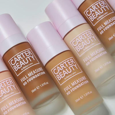 Carter Beauty Full Measure HD Foundation - Creme Brulee, Matte Finish, 1.01 Oz - Image 6