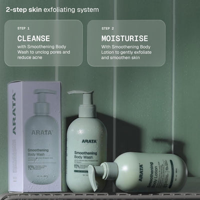 Arata 1% Salicylic Acid Exfoliating Body Wash - 300ml - Image 5