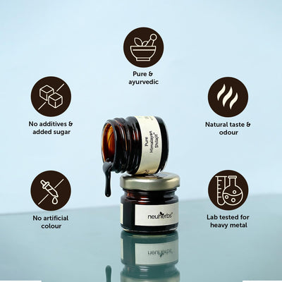 Neuherbs Pure Himalayan Shilajit Resin, Herbal & Ayurvedic, 20g - Image 6