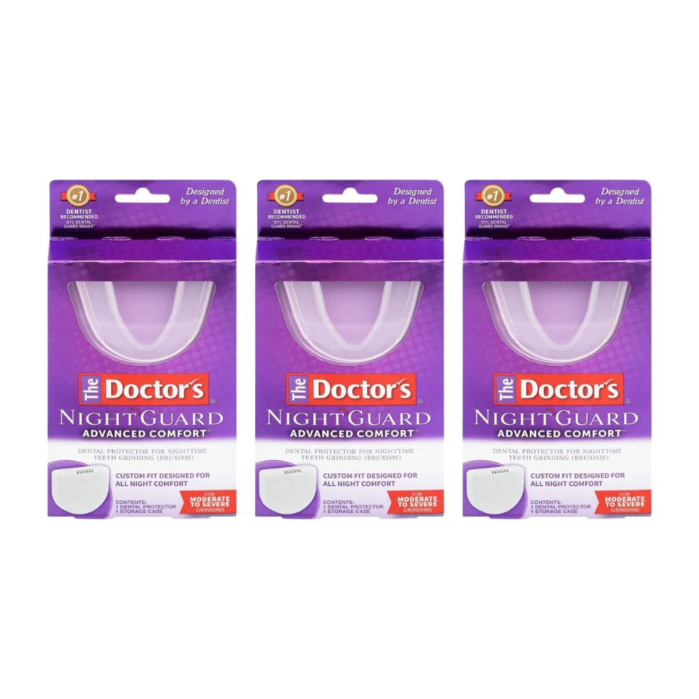 The Doctor's Advanced Comfort NightGuard - Health Device, Pack of 3