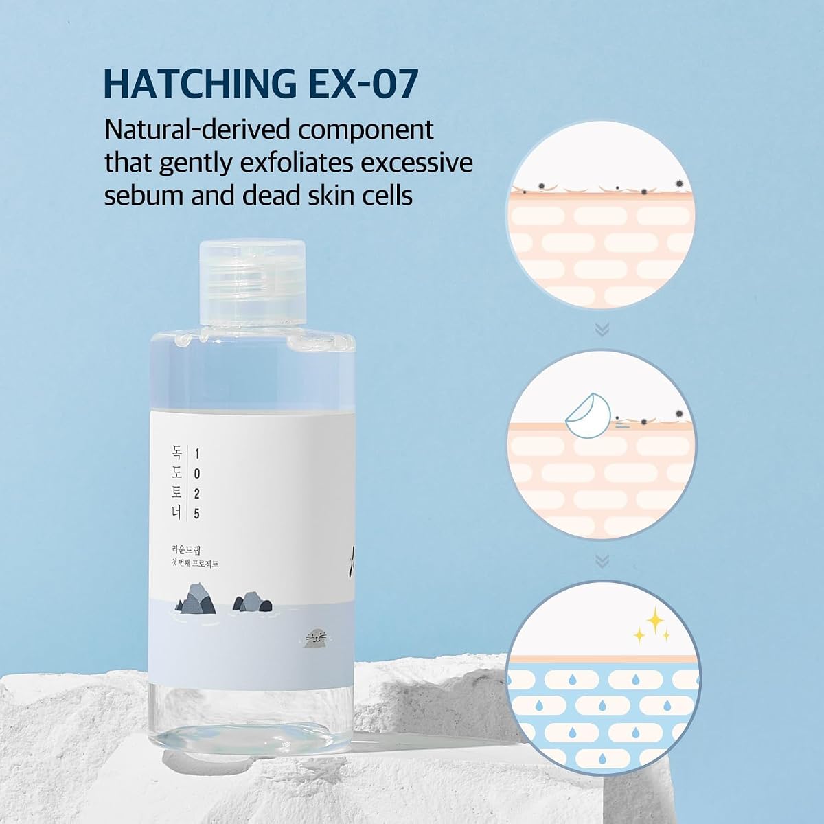 Round Lab 1025 Dokdo Toner & Lotion Set - Mineral-Rich Hydration Duo, 200ml Each - Image 4