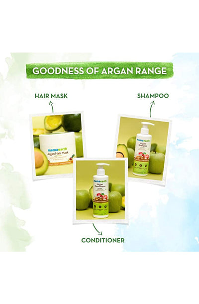 Mamaearth Argan Hair Mask for Frizz-Free & Stronger Hair, 200ml - Image 4