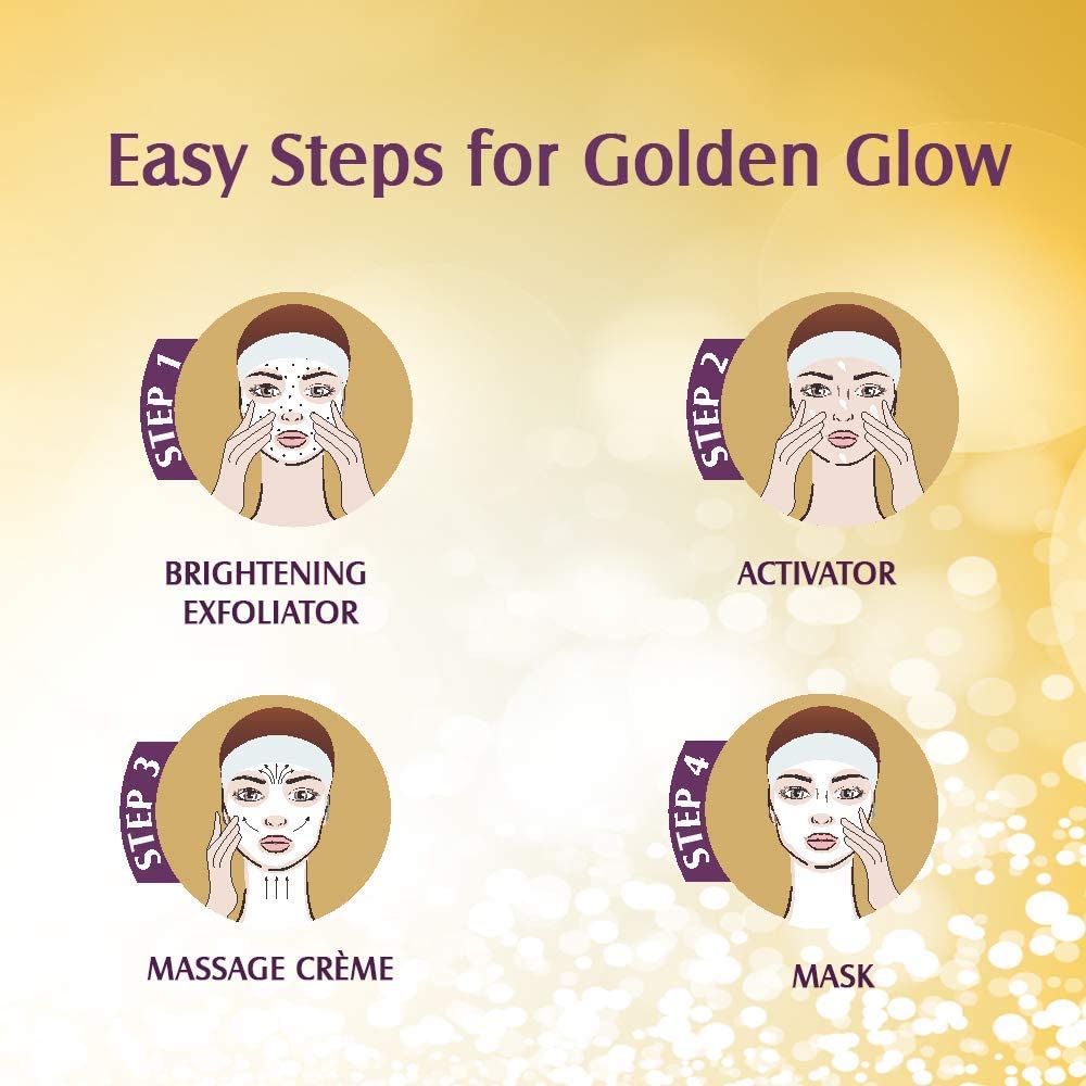 Lotus Herbals Radiant Gold Cellular Glow Facial Kit - Masks & Exfoliators - Image 8