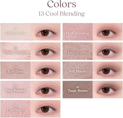 Dasique Shadow Palette #13 Cool Blending - Colour Cosmetics - Image 3