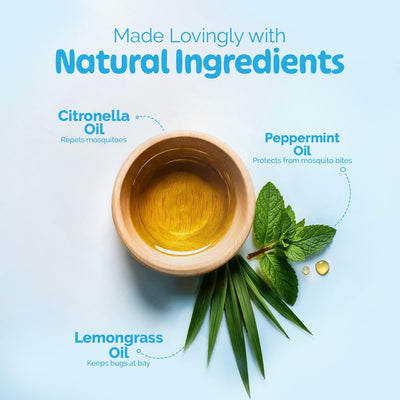 Mamaearth Natural Mosquito Repellent Gel with Citronella & Lemongrass - 100ml - Image 3