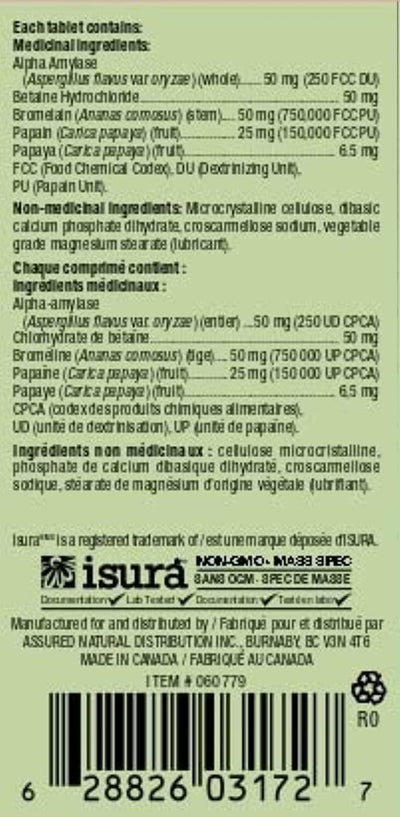 Ultimate Gut Health & Probiotics Digestive Enzymes Tablets - 90 Capsules - Image 2