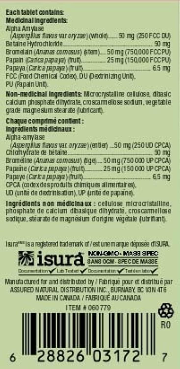 Ultimate Gut Health & Probiotics Digestive Enzymes Tablets - 90 Capsules - Image 2