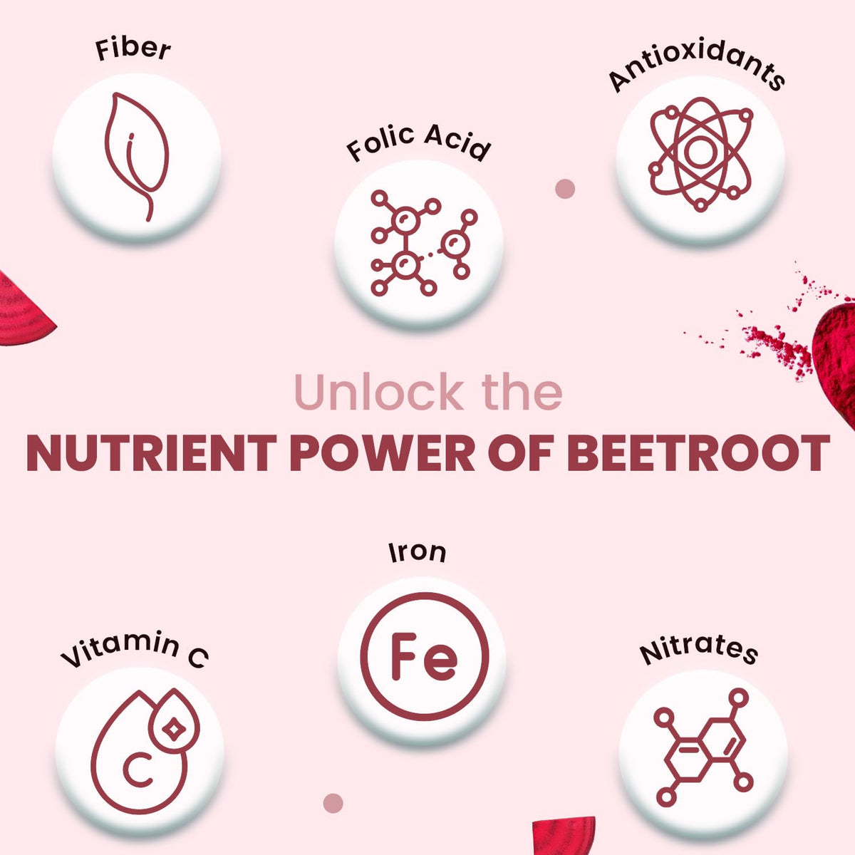 Neuherbs Beetroot Powder - Natural Functional Drink, 100g - Image 4