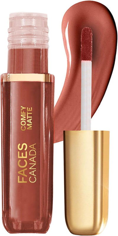 Faces Canada Comfy Matte Lip Colour - For The Win 08, 3ml