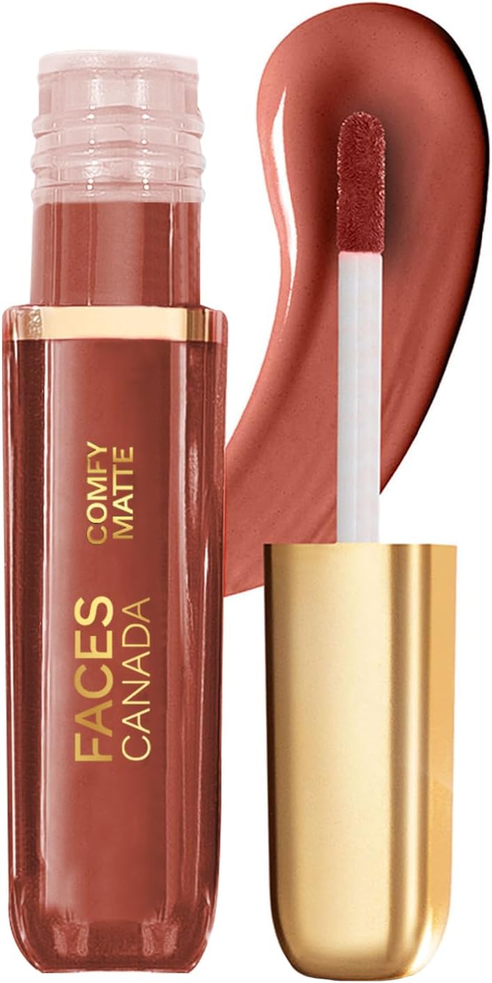 Faces Canada Comfy Matte Lip Colour - For The Win 08, 3ml