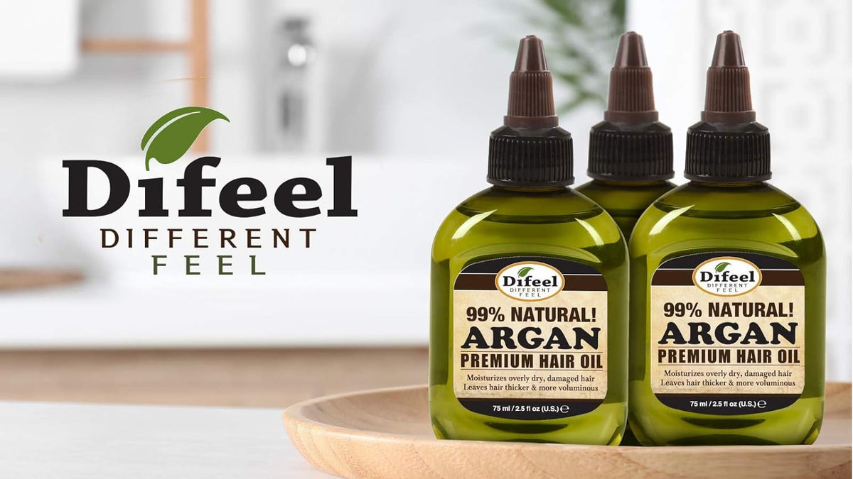 Difeel 99% Natural Blend Flax Seed Hair Oil - 75ml - Image 8