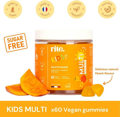 Rite KIDS MULTI essential vitamins for Kids Gummies 60