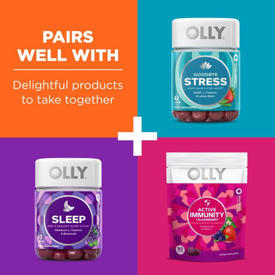 Olly Lazer Focus Gummy - Vitamins & Minerals Supplement, 36 Gummies - Image 5
