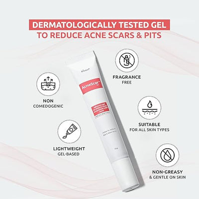 Brinton AcneScar Advanced Gel - Face Serum & Treatment - 15g