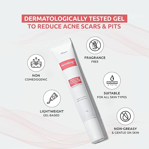 Brinton AcneScar Advanced Gel - Face Serum & Treatment - 15g