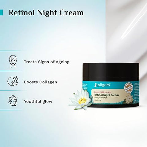 PILGRIM French Red Vine Anti Aging Night Cream 50g