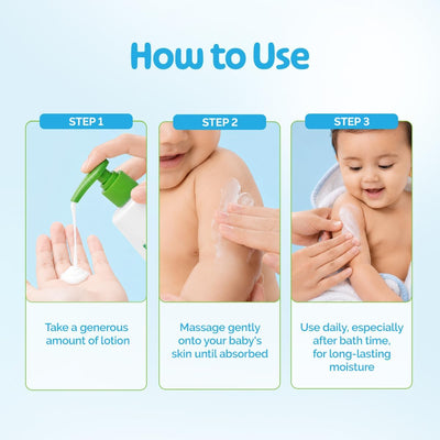 Mamaearth Baby & Kids Moisturizing Lotion - Shea Butter & Jojoba Oil, 400ml - Image 5