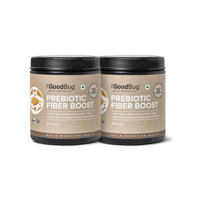 The Good Bug Prebiotic Fibre Boost Powder - Gut Health Support, 30 Servings (Pack of 2)