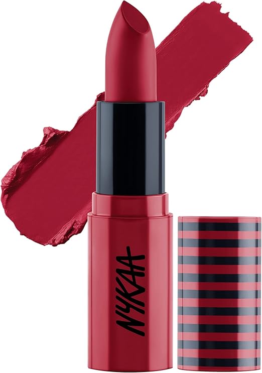 Nykaa So Creme! Creamy Matte Lipstick  On Fire