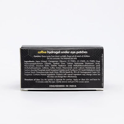 mCaffeine Coffee Hydrogel Under Eye Patches - 90g Treatment - Image 8