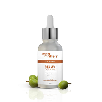 Man Matters Rejuv Face Serum - Radiant Skin, Fights Acne & Aging - 30ml