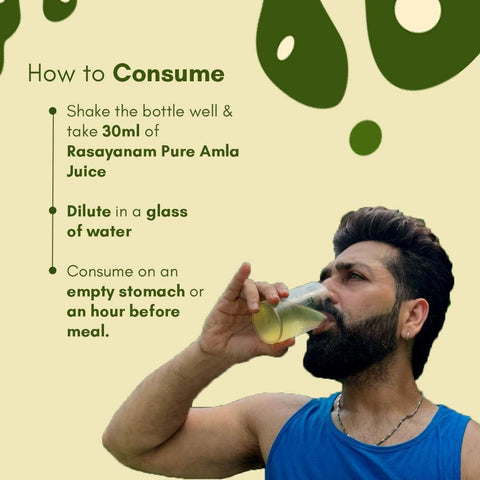 Rasayanam Pure Amla Juice 750 ML