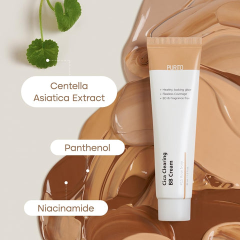 PURITO Wonder Releaf Centella BB Cream #15 Rose Ivory [30ml]