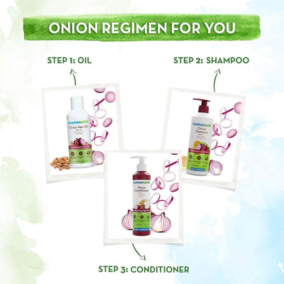 Mamaearth Onion Shampoo with Plant Keratin - 400ml - Image 5