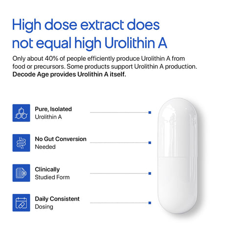 DECODE AGE Urolithin A 30 Capsules