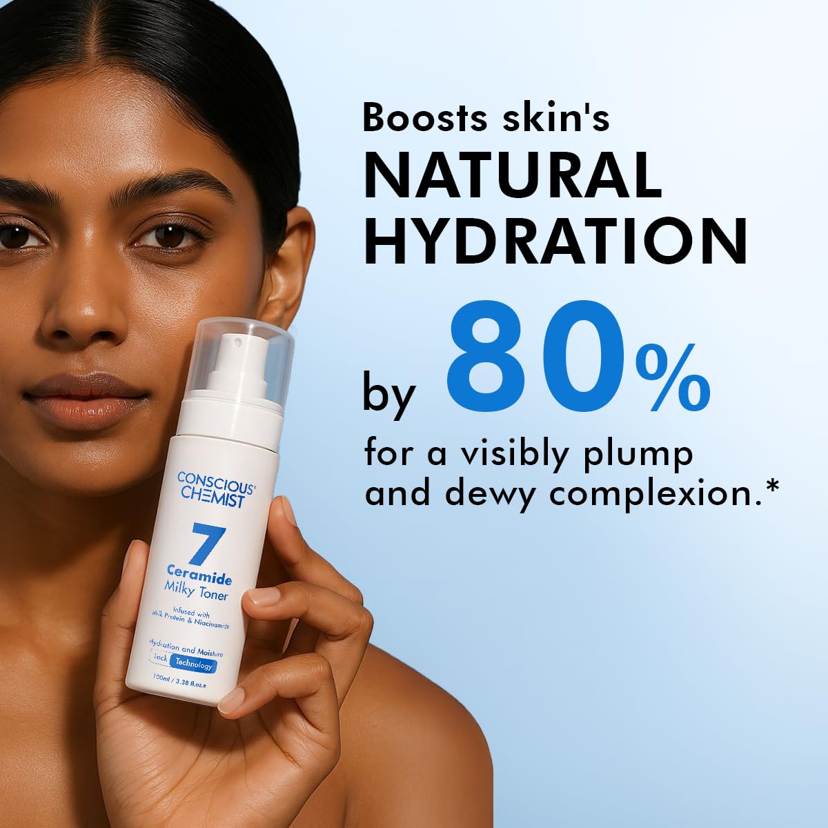 Conscious Chemist Hydrating Milky Face Toner - 100ml - Image 2