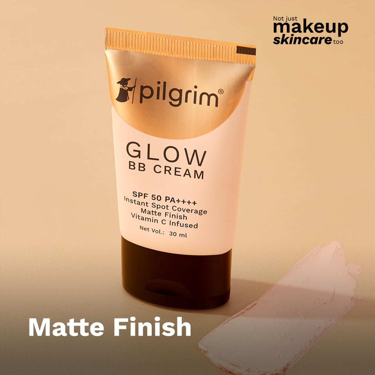 Pilgrim 3-In-1 BB Cream SPF 50 PA++++ with Niacinamide, Hyaluronic Acid & Vitamin C - 30g - Image 3