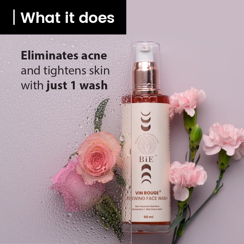 Bie BiE Vin Rouge Renewing Face Wash - 50 ml - Image 3