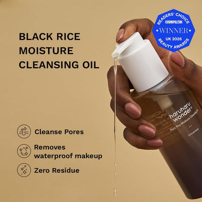 Haruharu Wonder Black Rice Moisture Deep Cleansing Oil, 150ml - Image 2