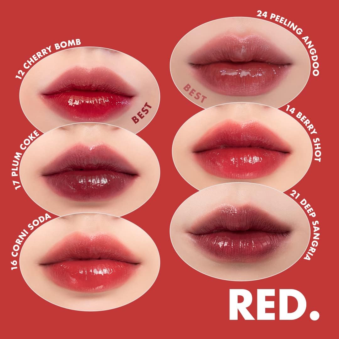 Rom&Nd Juicy Lasting Tint 19 Almond Rose - Colour Cosmetics - Image 5