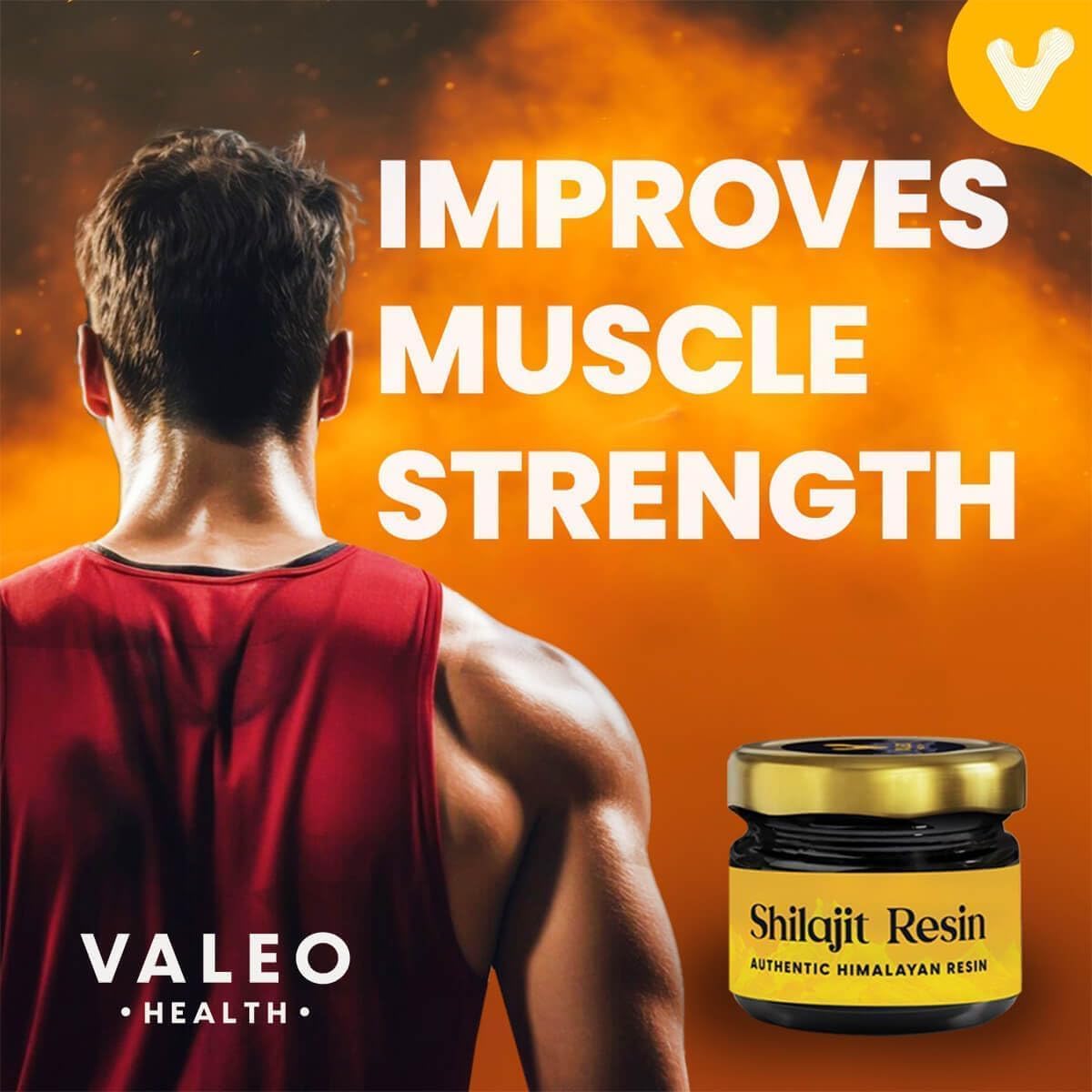 Valeo Pure Himalayan Shilajit Resin - Natural Energy Booster, 20g - Image 6