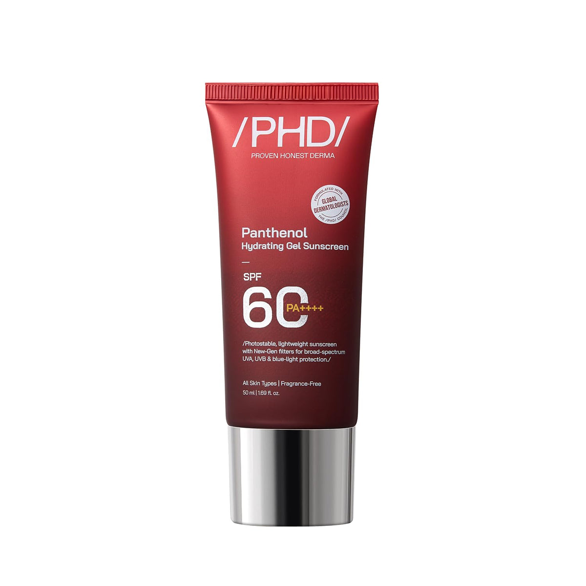 PHD Panthenol Hydrating Gel Sunscreen 50ml