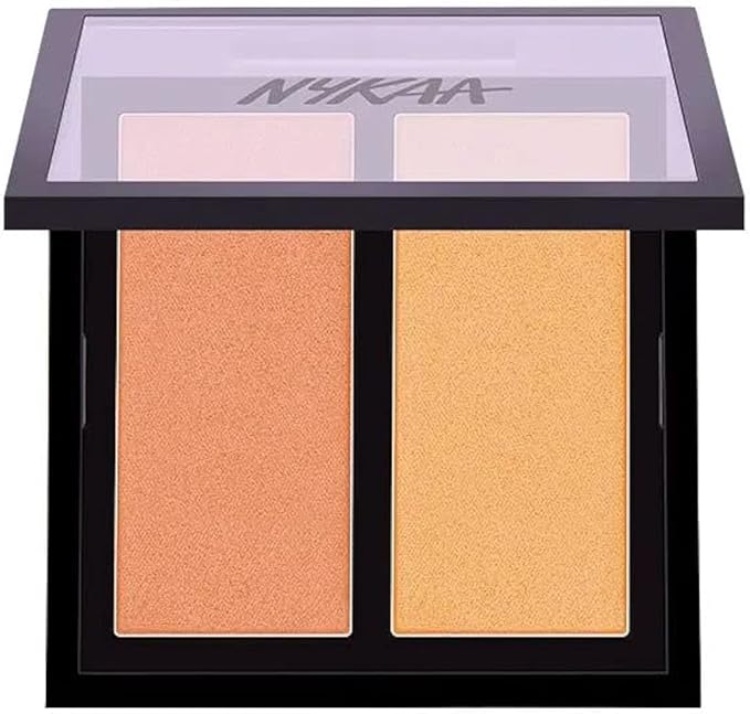 Nykaa Glow Getter Highlighting & Illuminating Duo - Gliterrati 02