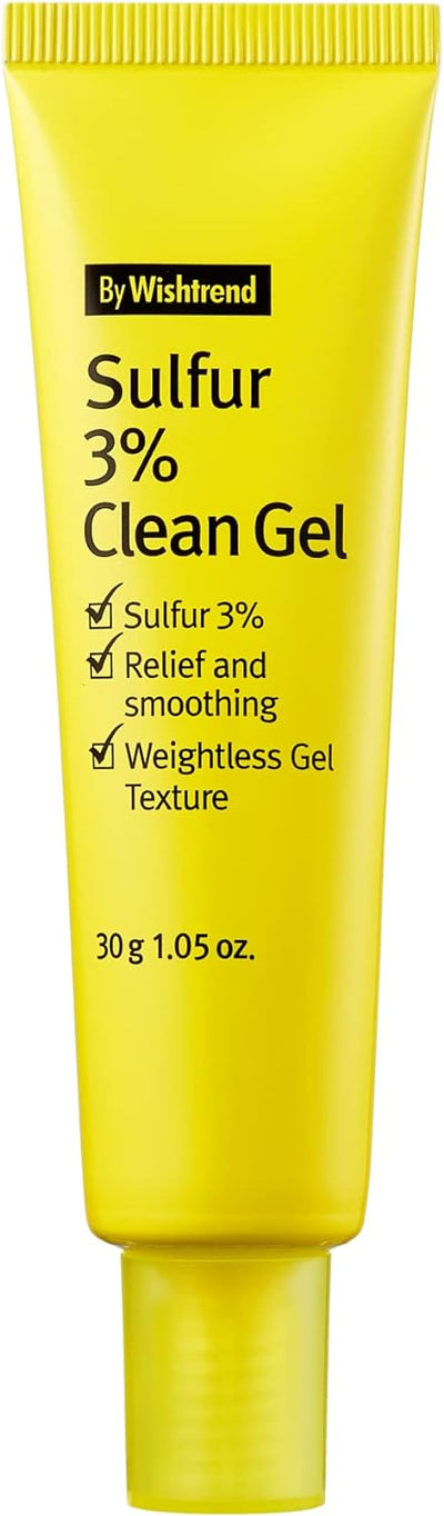 By Wishtrend Sulfur 3% Clean Gel Face Treatment - 30g