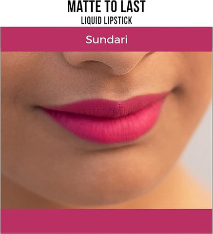 Nykaa Matte To Last ! Liquid Lipstick  Sundari26