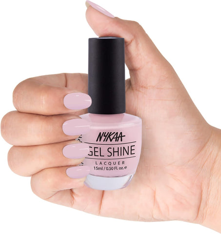 Nykaa Salon Shine Gel Nail Lacquer  Stockholm Alleys  15ml  Shade No. 216